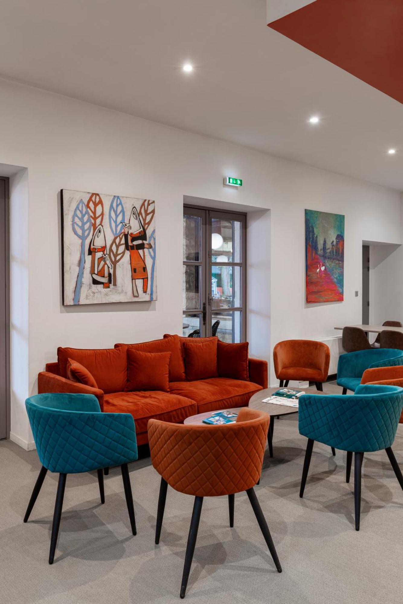 Logis Hotel-Restaurant Saint Romain Anse Eksteriør billede